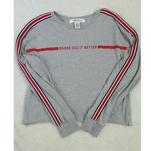 "Babes do it better" crop